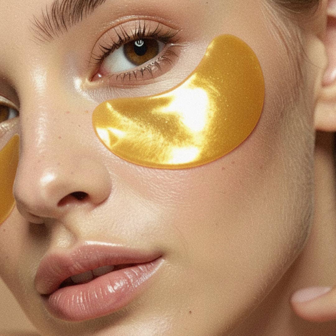 Plantifique Golden Under Eye Gel Patches 20 Pack
