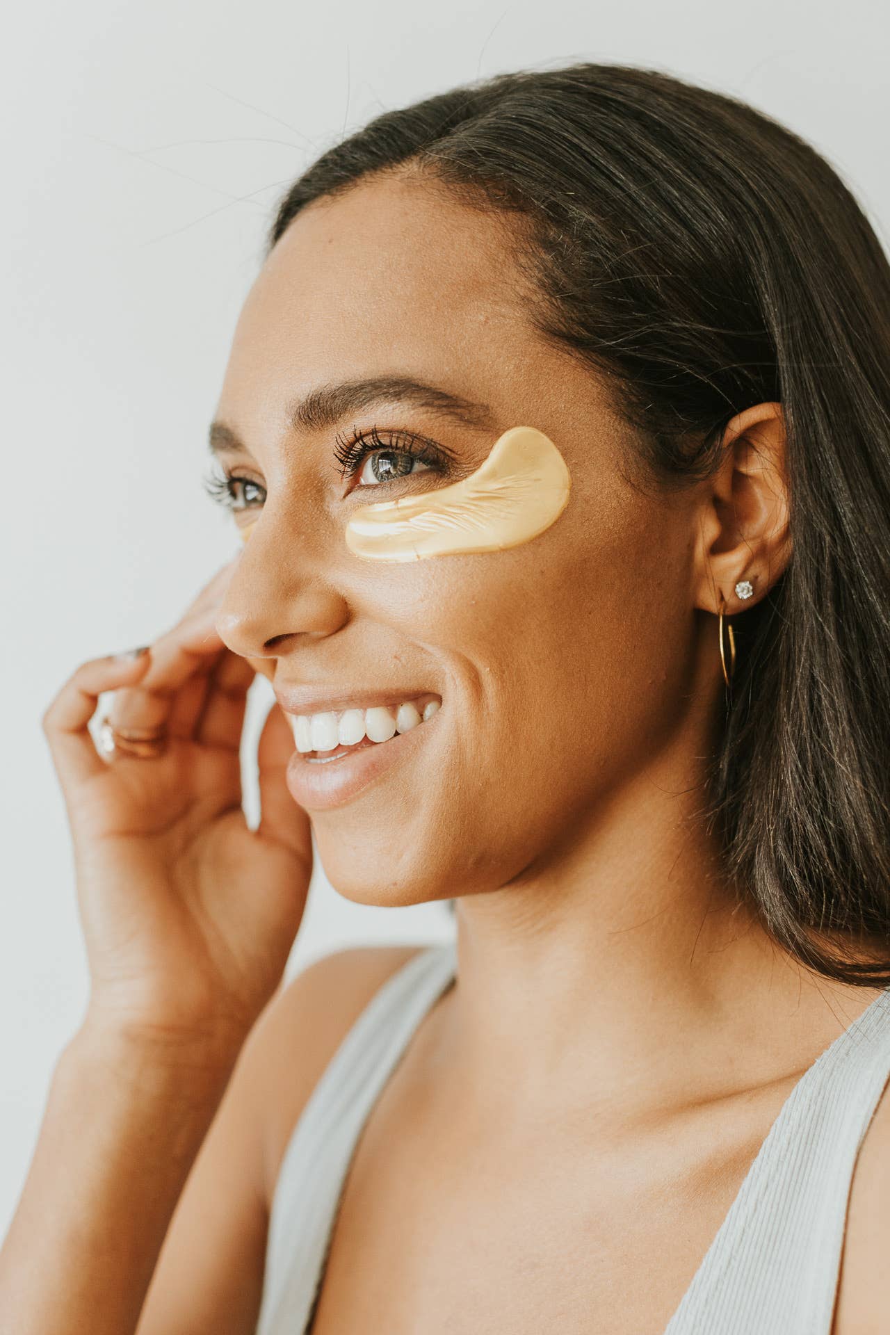 Gold Eye Masks 10 Pair Box