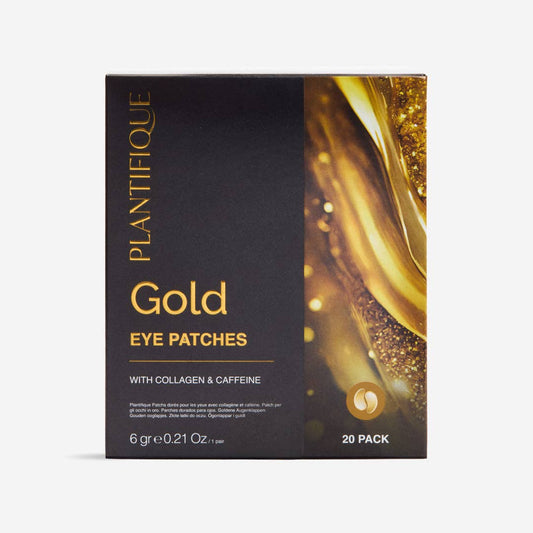 Plantifique Golden Under Eye Gel Patches 20 Pack