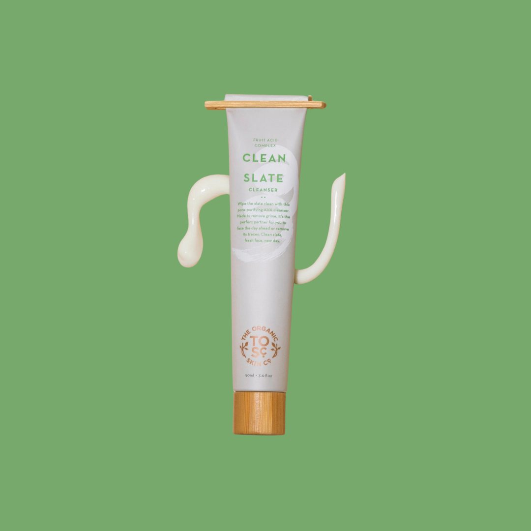 Clean Slate - Organic Face Cleanser with AHA for Acne 3 fl oz