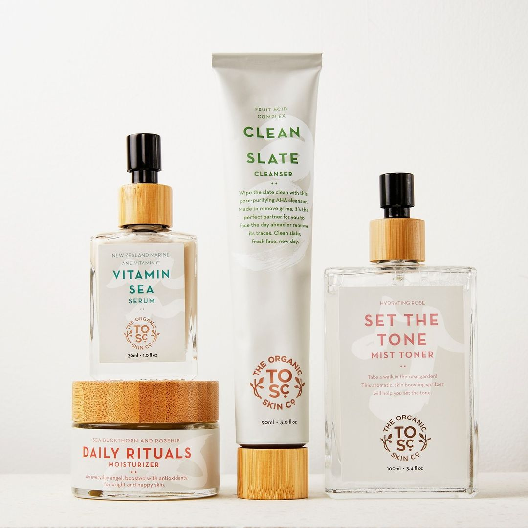 Clean Slate - Organic Face Cleanser with AHA for Acne 3 fl oz