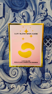 Gold Eye Masks 10 Pair Box