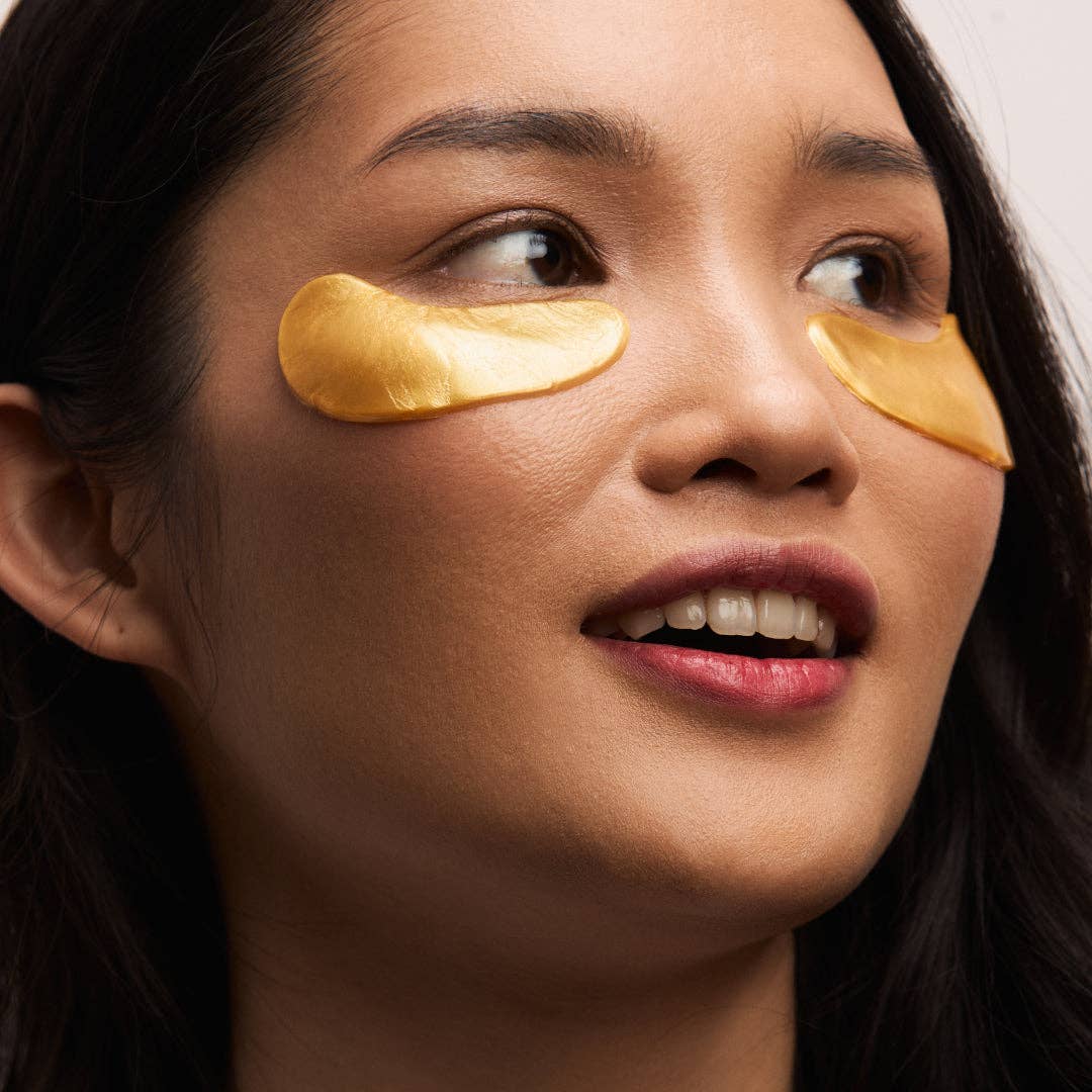 Plantifique Golden Under Eye Gel Patches 20 Pack